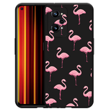 Hoesje Zwart geschikt voor Realme GT Neo 3T - Flamingo