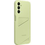Samsung Hoesje geschikt voor Galaxy A14 4G/5G - Card Slot Case - Groen