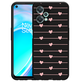 Hoesje Zwart geschikt voor OnePlus Nord CE 2 Lite - Pink Love