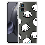 Hoesje geschikt voor Motorola Edge 30 Neo - Panda Emotions