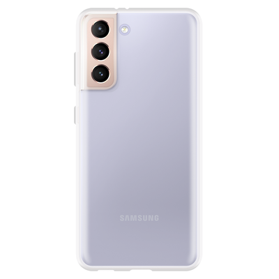 Cazy TPU Hoesje met Koord geschikt voor Samsung Galaxy S21 - Transparant