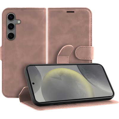 Just in Case Samsung Galaxy S24 Premium Wallet Case - Pink