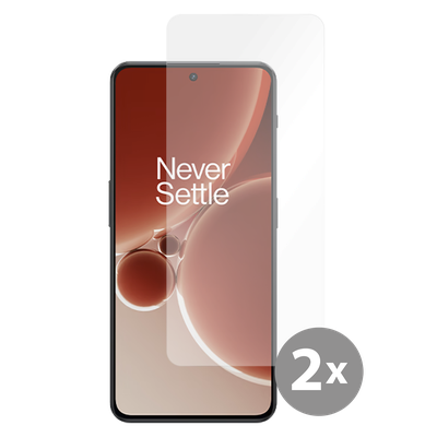 Cazy Tempered Glass Screen Protector geschikt voor OnePlus Nord 3 5G - Transparant - 2 stuks