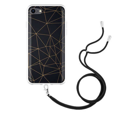 Cazy Hoesje met Koord geschikt voor iPhone SE 2020 - Luxury