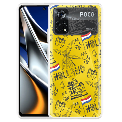 Cazy Hoesje geschikt voor Poco X4 Pro - Holland