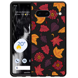 Hoesje Zwart geschikt voor Google Pixel 7 - Herfstbladeren