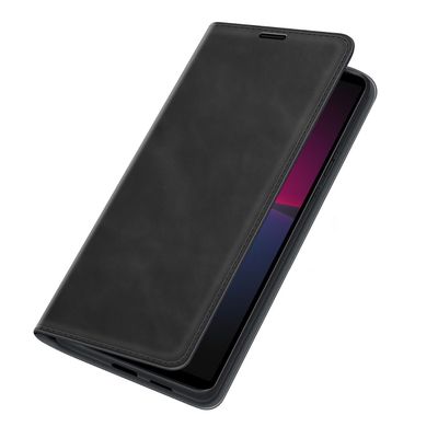 Cazy Wallet Magnetic Hoesje geschikt voor Sony Xperia 10 IV - Zwart