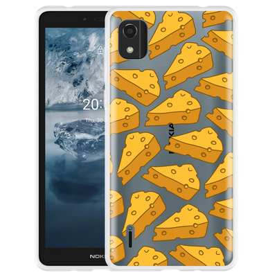 Cazy Hoesje geschikt voor Nokia C2 2nd Edition - Cheesy