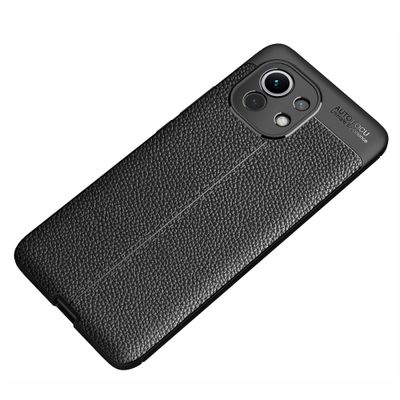 Cazy TPU Hoesje Soft Design geschikt voor Xiaomi Mi 11 - Zwart