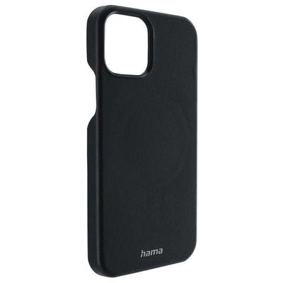 Hama MagCase Finest Sense Cover Hoesje geschikt voor Apple iPhone 14 Plus - Compatibel met Magsafe - Zwart