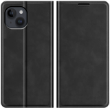 Wallet Magnetic Hoesje geschikt voor iPhone 14 Plus - Zwart
