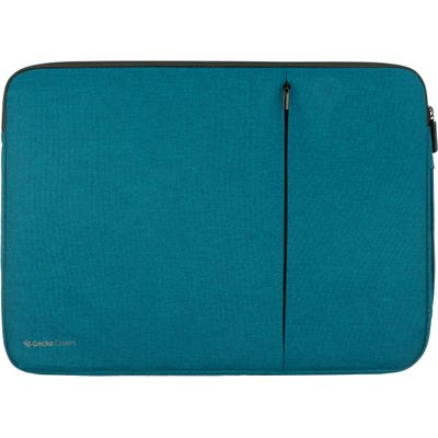 Gecko Covers Universal 15 inch Laptop Zipper Sleeve (Petrol) ULS15C3