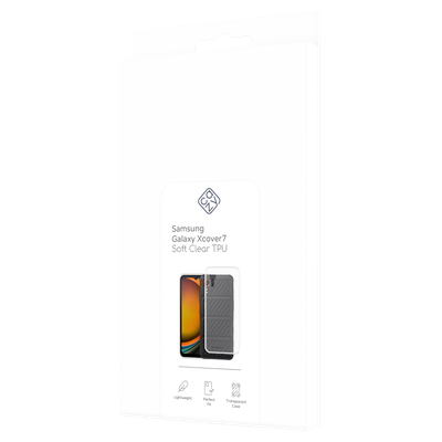 Cazy Soft TPU Hoesje geschikt voor Samsung Galaxy Xcover7 - Transparant