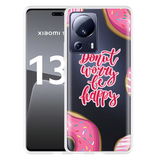 Hoesje geschikt voor Xiaomi 13 Lite Donut Worry