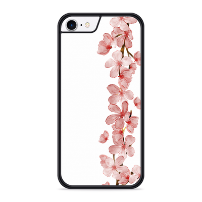 Cazy Hardcase hoesje geschikt voor iPhone 8 - Flower Branch