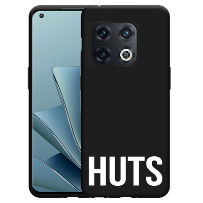 Cazy Hoesje Zwart geschikt voor OnePlus 10 Pro - Huts wit
