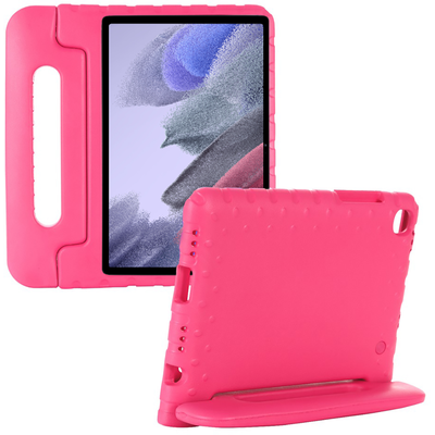 Cazy Kinderhoes geschikt voor Samsung Galaxy Tab A7 Lite - Kids Case Classic - Met Screenprotector - Roze