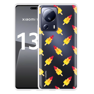 Cazy Hoesje geschikt voor Xiaomi 13 Lite Raketjes