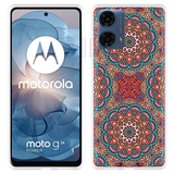 Hoesje geschikt voor Motorola Moto G04/G04s/G24/G24 Power Orientaalse Mandala