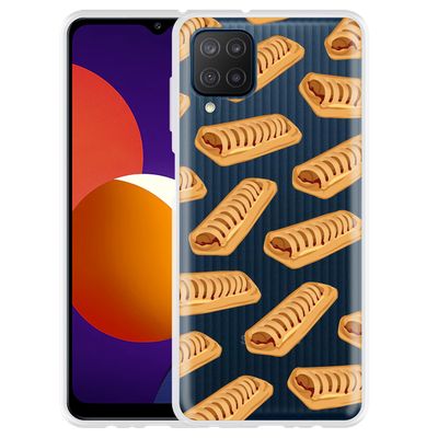 Cazy Hoesje geschikt voor Samsung Galaxy M12 - Frikandelbroodjes