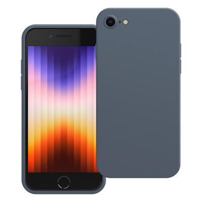 Cazy Soft Color TPU Hoesje geschikt voor iPhone 7/8/SE 2020/2022 - Blauw
