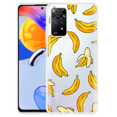 Cazy Hoesje geschikt voor Xiaomi Redmi Note 11 Pro/11 Pro 5G - Banana