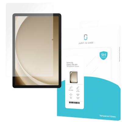 Just in Case Samsung Galaxy Tab A9+ Tempered Glass - Screenprotector - Clear