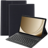 Hoes met Toetsenbord AZERTY - geschikt voor Samsung Galaxy Tab A9+ - Zwart