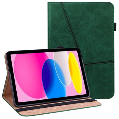 Cazy Business Folio Hoes geschikt voor iPad 2022 (10th Gen) - Groen