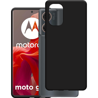 Cazy Soft TPU Hoesje geschikt voor Motorola Moto G85 - Zwart