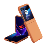 Hard Case geschikt voor Motorola Razr 40 Ultra - Oranje