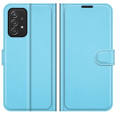 Cazy Portemonnee Wallet Hoesje geschikt voor Samsung Galaxy A73 - Blauw