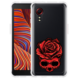 Hoesje geschikt voor Samsung Galaxy Xcover 5 - Red Skull