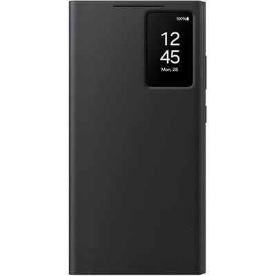 Samsung Galaxy S24 Ultra Smart View Wallet Case (Black) - EF-ZS928CBEGWW