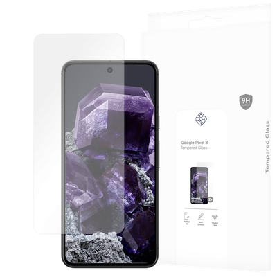 Cazy Screenprotector geschikt voor Google Pixel 8 - 2 stuks Screenprotector van Gehard Glas