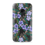 Hoesje geschikt voor Samsung Galaxy Xcover 4s - Purple Flowers