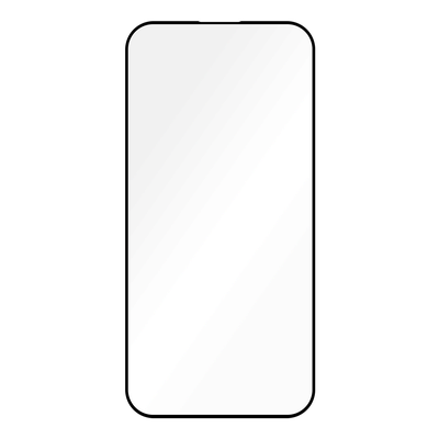 Cazy Full Cover Glass Screen Protector geschikt voor iPhone 14 Pro Max - Zwart