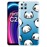 Hoesje geschikt voor Realme C25Y - Panda Emotions