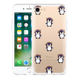 Hoesje geschikt voor iPhone 7 - Penguin Chillin
