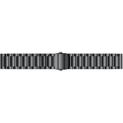 Cazy Huawei Watch GT 2 42mm Metalen armband - Zwart