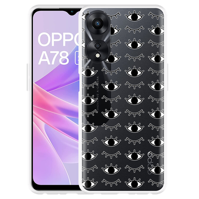 Cazy Hoesje geschikt voor Oppo A78 5G I See You