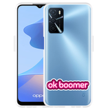 Hoesje geschikt voor Oppo A54s - OK Boomer