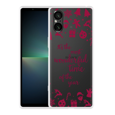 Cazy Hoesje geschikt voor Sony Xperia 5 V Most Wonderful Time