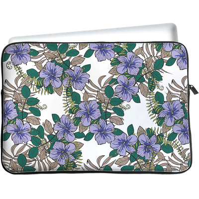 Cazy Tablet Sleeve geschikt voor iPad Mini 2022 (6th Gen) - Purple Flowers