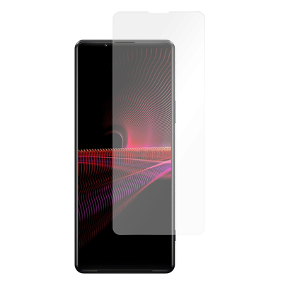Cazy Tempered Glass Screen Protector geschikt voor Sony Xperia 1 III - Transparant