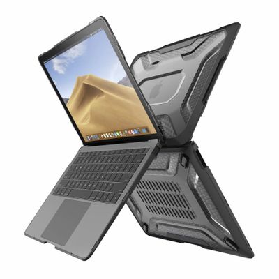 Supcase Unicorn Beetle Rugged Case voor MacBook Air 13 Inch 2018/2020 - Zwart