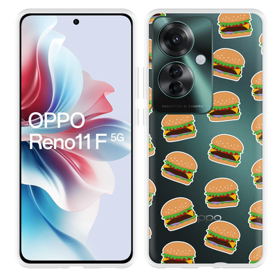 Cazy Hoesje geschikt voor Oppo Reno11 F Burgers