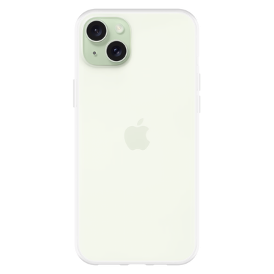 Just in Case iPhone 15 Plus - Soft TPU Case with Necklace Strap - Clear