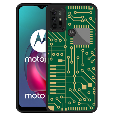 Cazy Hardcase hoesje geschikt voor Motorola Moto G10 - Microcircuit