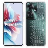 Hoesje geschikt voor Oppo Reno11 F Grachtenpanden I